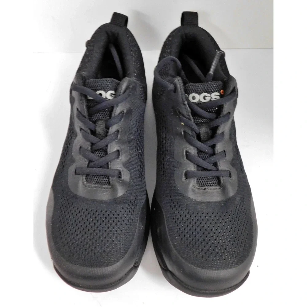 Bogs Womens F2413-18 Steel Toe Sneaker‎ Black Size 8